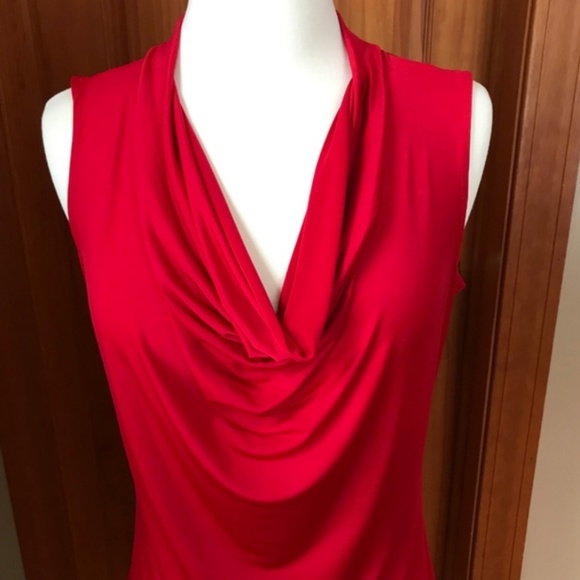 Vintage waterfall neckline top - Picture 2 of 6